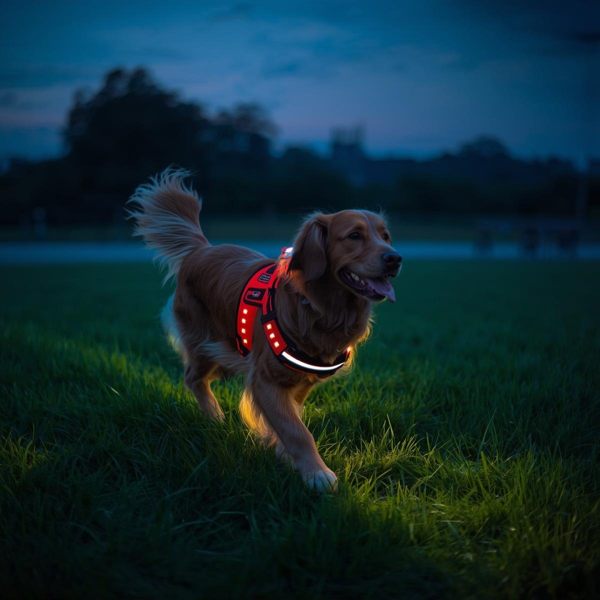 LED Dog Harness – Keep Your Pet Safe & Visible Day & Night